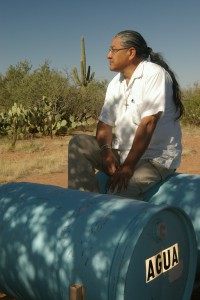 Native American humanitarian Mike Wilson