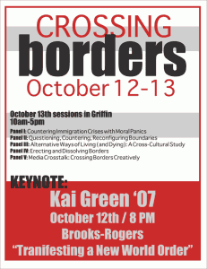 Crossing Borders Poster