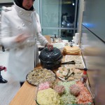 Hanane TA in Arabic explains Moroccan dishes to Intermediate class