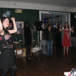 Students dance to "Fliegerlied" by Tim Toupet
