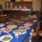 An impressive spread of tapas at the Spanish Fiesta