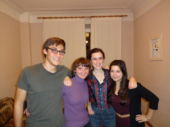 Siobhan meets up with Williams grads and former Russian TA in Moscow.