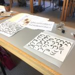 Arabic Calligraphy Workshop, Williams College