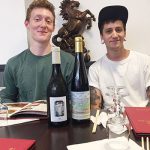 Julian Smedley( on the left) in Le Grand Bol Chinese restaurant
